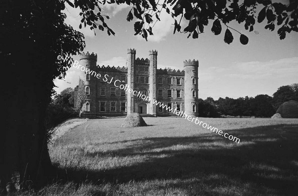 GORMANSTOWN CASTLE  SOUTH FRONT FROM SOUTH WEST